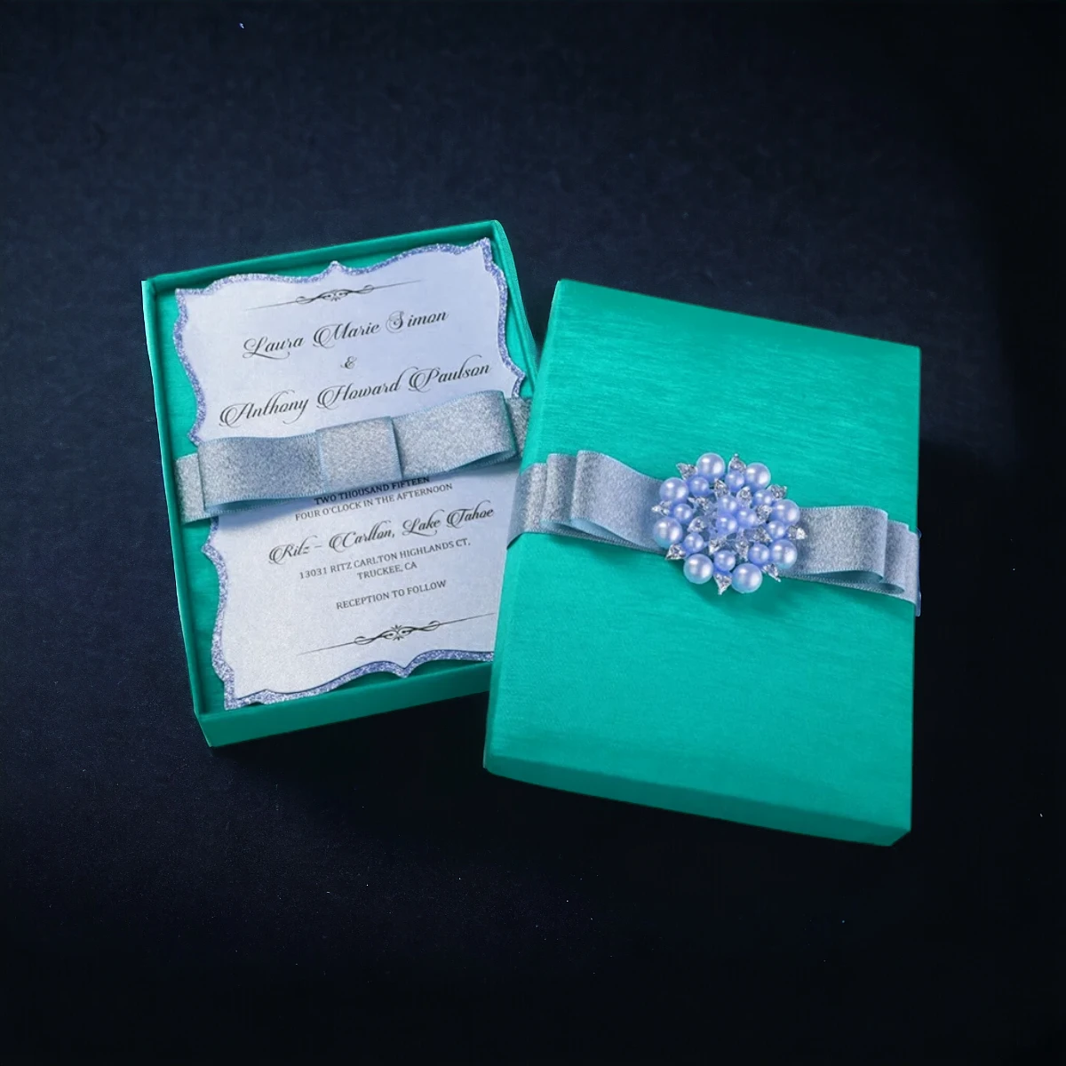 Invitation Boxes With Logo